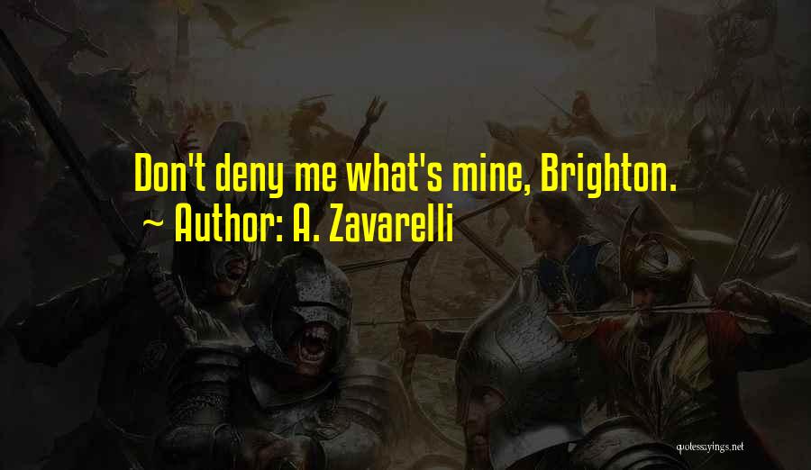 Submission Dominance Quotes By A. Zavarelli