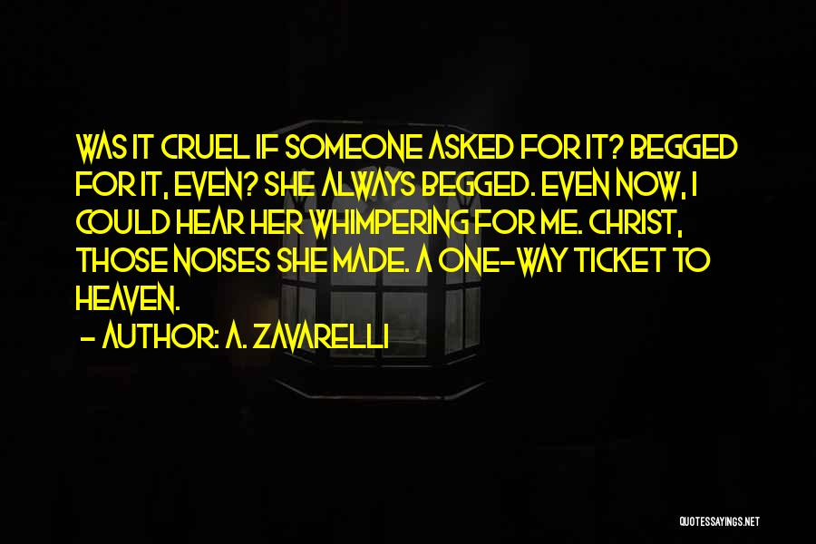 Submission Dominance Quotes By A. Zavarelli