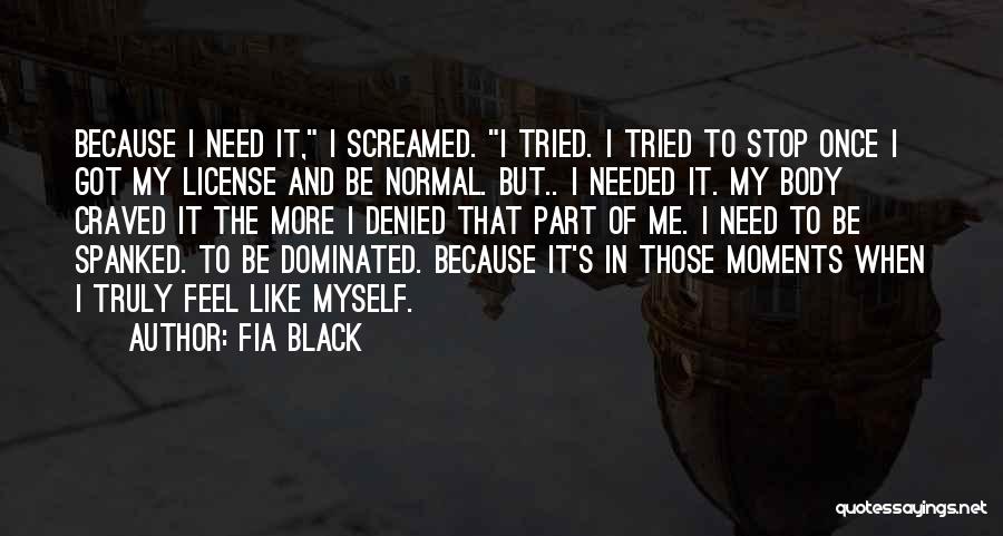 Submissive Quotes By Fia Black