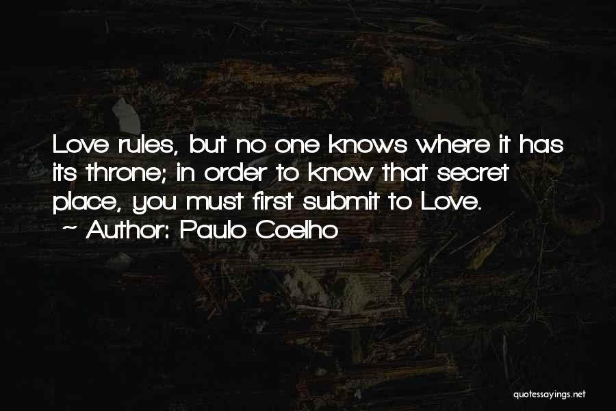 Submit Love Quotes By Paulo Coelho