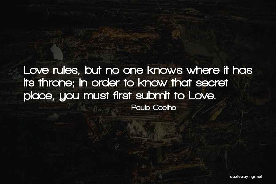 Submit Love Quotes By Paulo Coelho