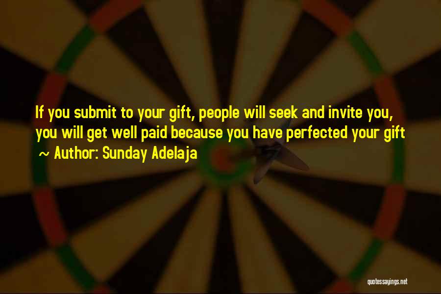 Submit Quotes By Sunday Adelaja