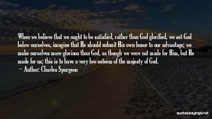 Submit To God Quotes By Charles Spurgeon