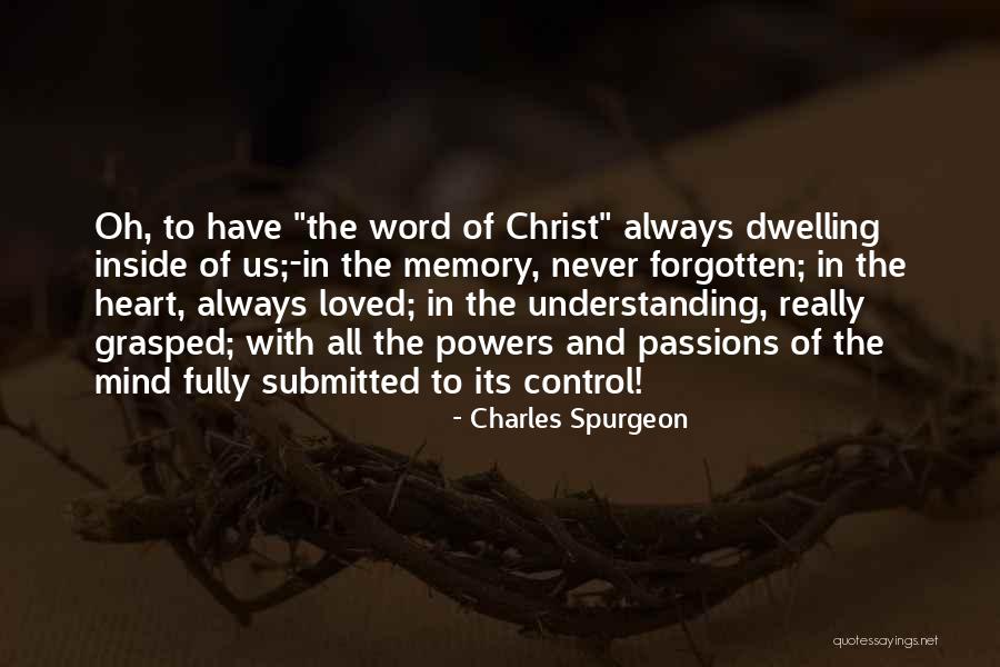 Submitted Quotes By Charles Spurgeon