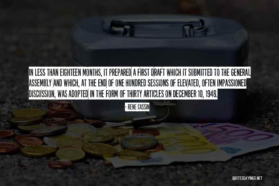 Submitted Quotes By Rene Cassin Submitted Quotes By Rene Cassin