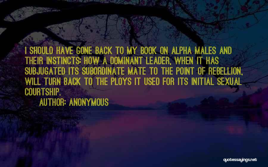 Subordinate Quotes By Anonymous