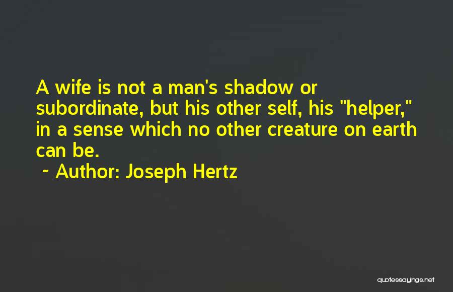 Subordinate Quotes By Joseph Hertz