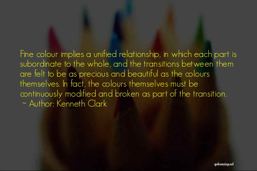 Subordinate Quotes By Kenneth Clark