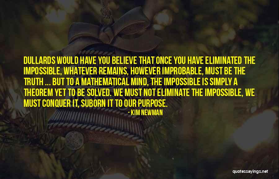 Suborn Quotes By Kim Newman Suborn Quotes By Kim Newman