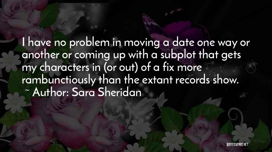 Subplot Quotes By Sara Sheridan