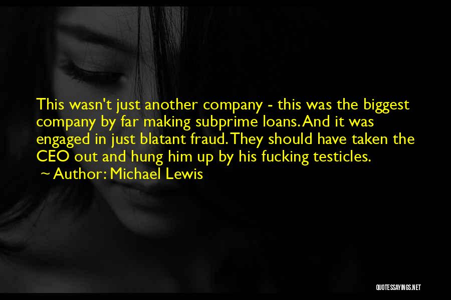 Subprime Quotes By Michael Lewis