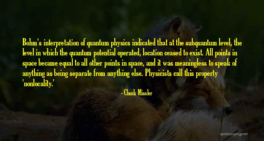 Subquantum Quotes By Chuck Missler Subquantum Quotes By Chuck Missler
