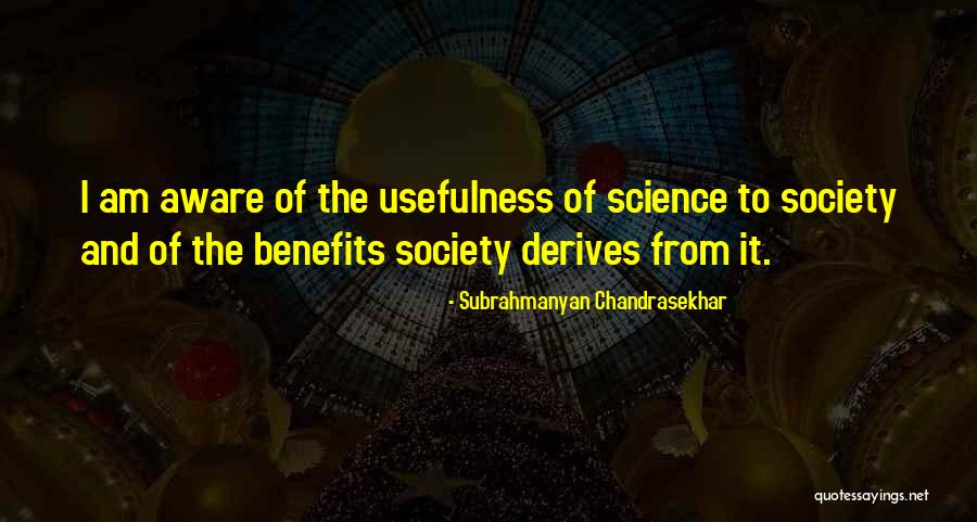 Subrahmanyan Chandrasekhar Quotes 1789427