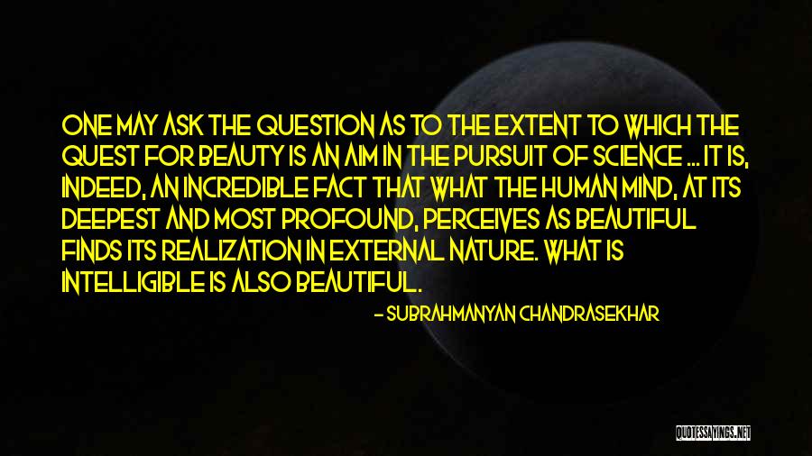 Subrahmanyan Chandrasekhar Quotes 369225