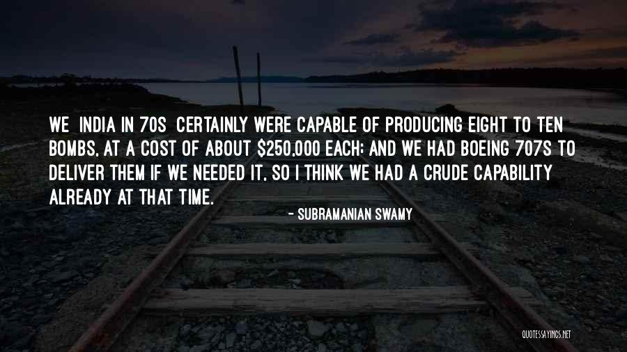 Subramanian Swamy Quotes 1989673