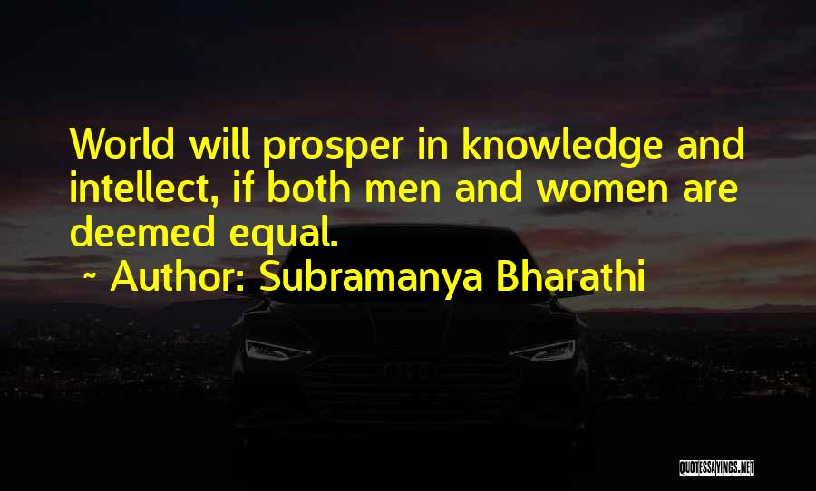 Subramanya Bharathi Quotes 416489