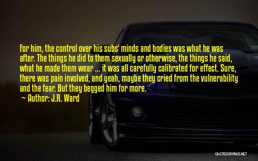 Subs Quotes By J.R. Ward