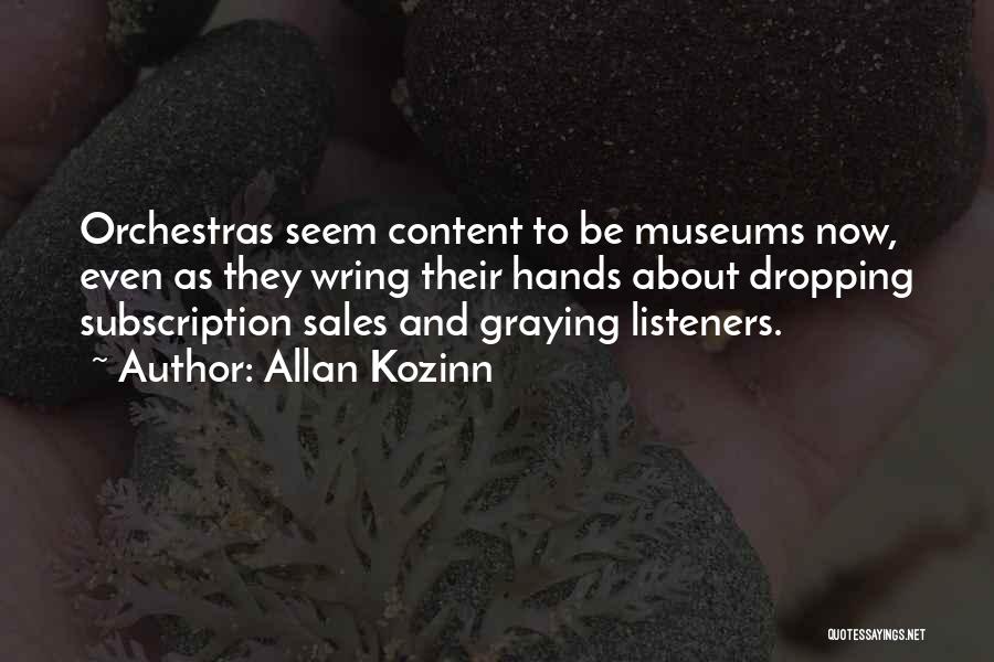 Subscription Quotes By Allan Kozinn