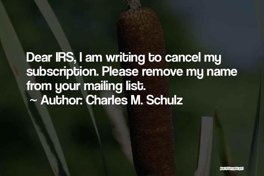 Subscription Quotes By Charles M. Schulz