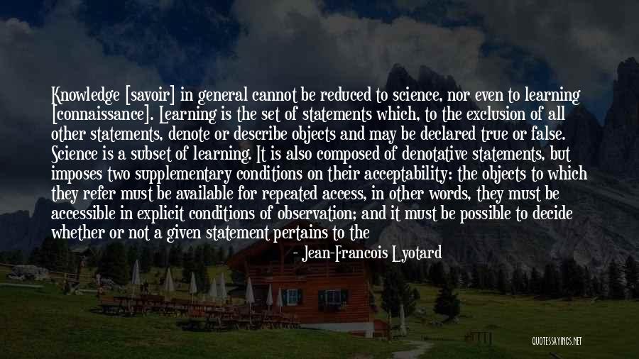 Subset Quotes By Jean-Francois Lyotard Subset Quotes By Jean-Francois Lyotard