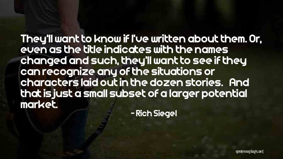 Subset Quotes By Rich Siegel Subset Quotes By Rich Siegel