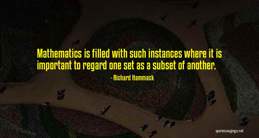 Subset Quotes By Richard Hammack Subset Quotes By Richard Hammack