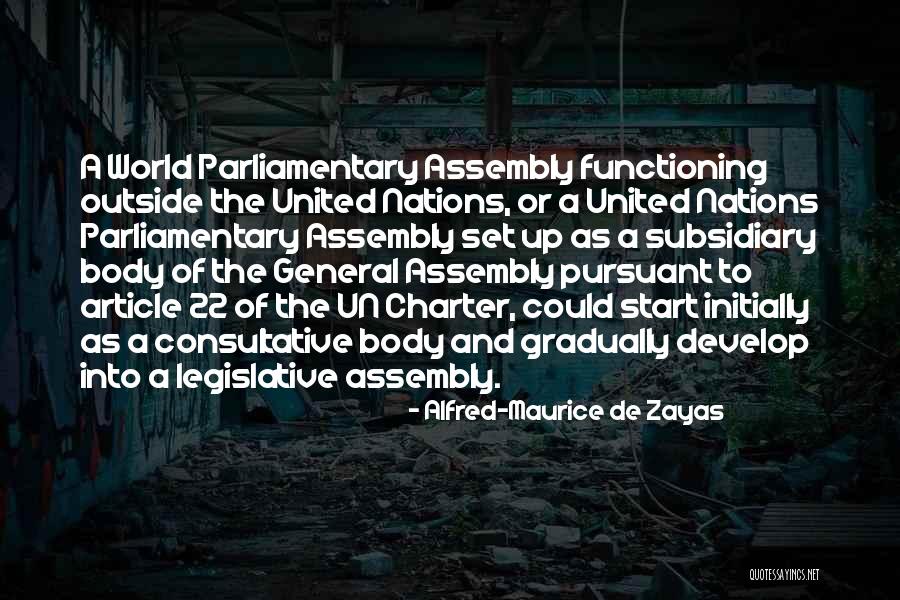 Subsidiary Quotes By Alfred-Maurice De Zayas Subsidiary Quotes By Alfred-Maurice De Zayas