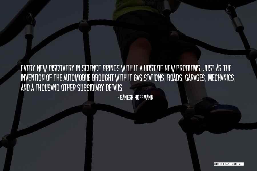 Subsidiary Quotes By Banesh Hoffmann Subsidiary Quotes By Banesh Hoffmann