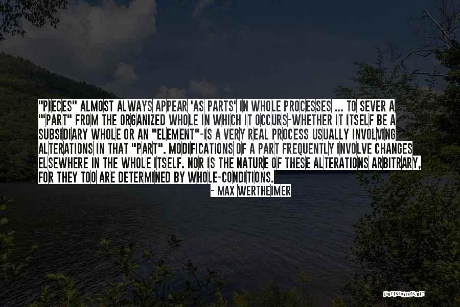 Subsidiary Quotes By Max Wertheimer Subsidiary Quotes By Max Wertheimer