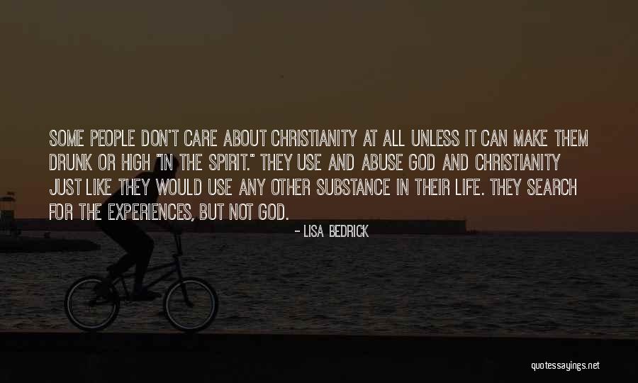 Substance Abuse Quotes By Lisa Bedrick