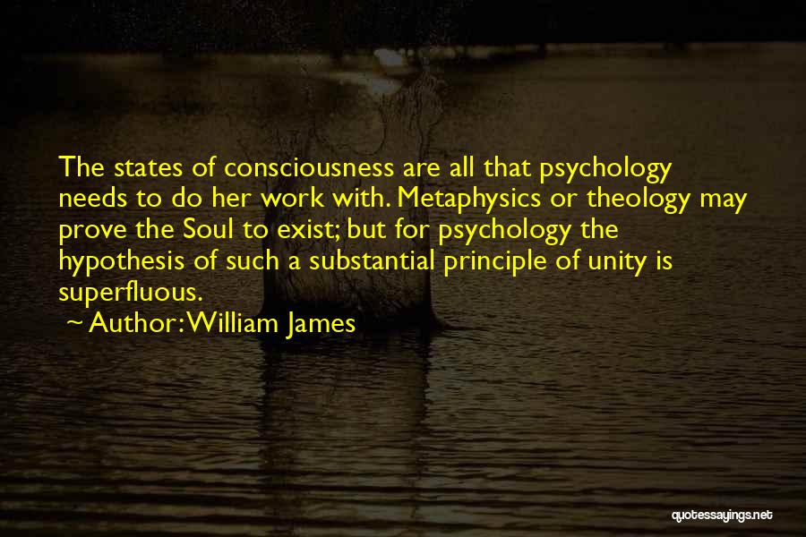 Substantial Quotes By William James