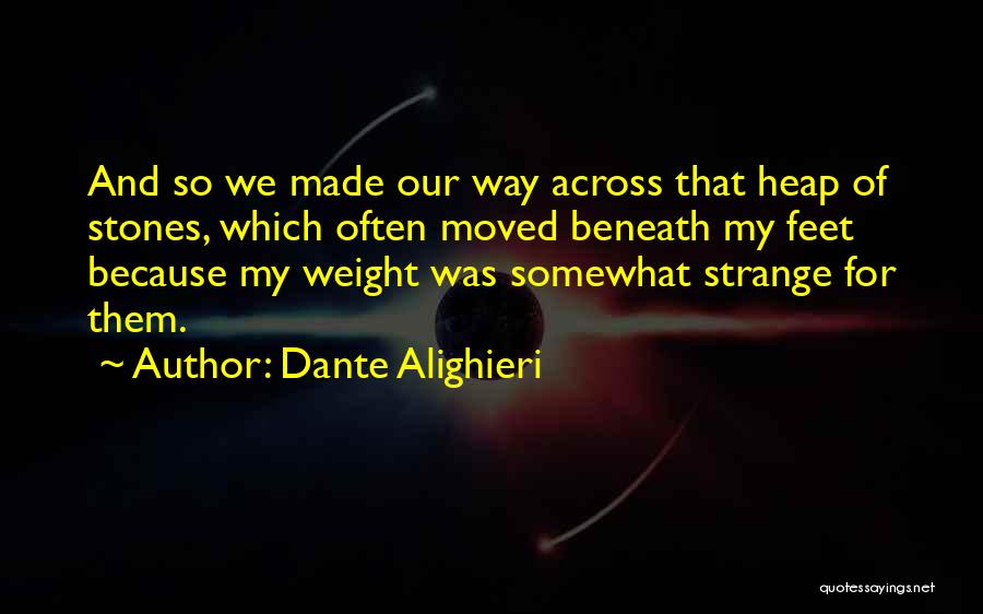 Substantive Quotes By Dante Alighieri