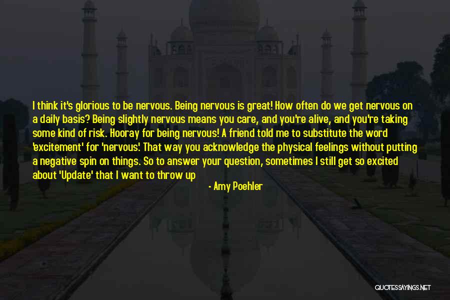 Substitute Friend Quotes By Amy Poehler Substitute Friend Quotes By Amy Poehler