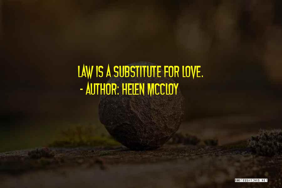 Substitute Quotes By Helen McCloy