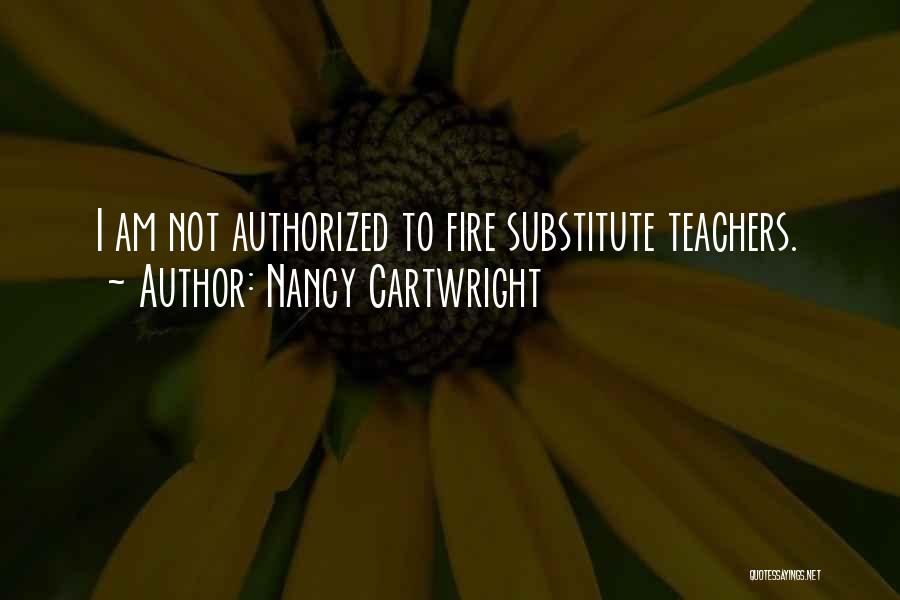 Substitute Quotes By Nancy Cartwright