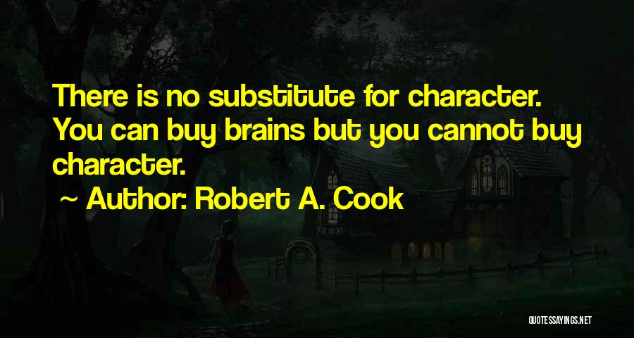 Substitute Quotes By Robert A. Cook