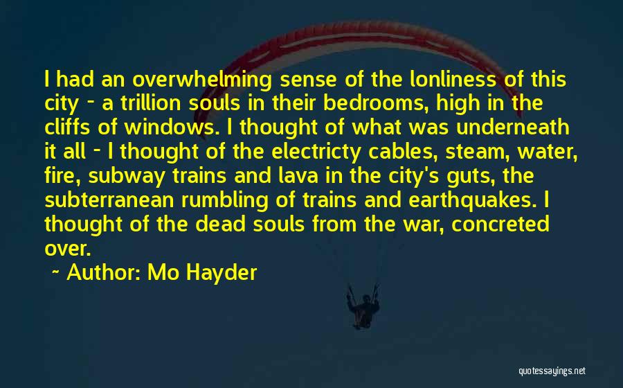 Subterranean Quotes By Mo Hayder