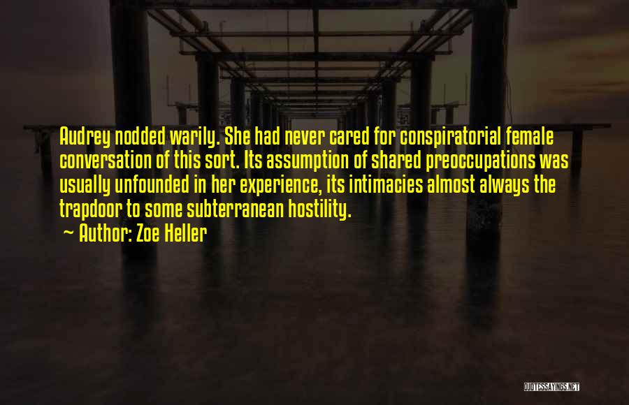 Subterranean Quotes By Zoe Heller