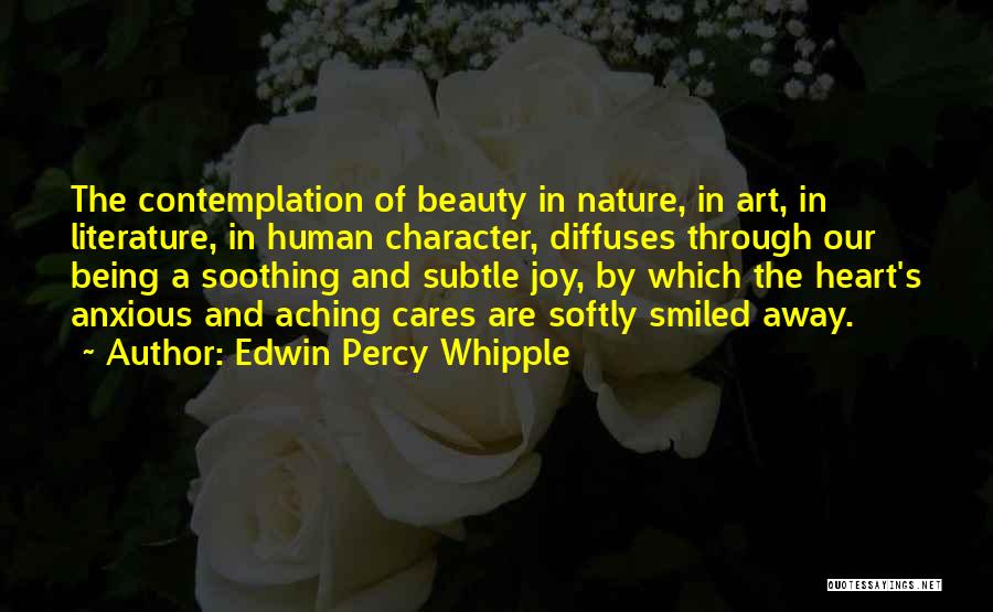 Subtle Beauty Quotes By Edwin Percy Whipple