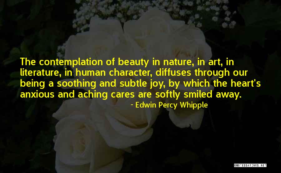 Subtle Beauty Quotes By Edwin Percy Whipple