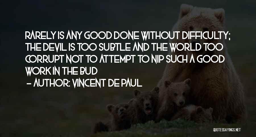 Subtle Quotes By Vincent De Paul