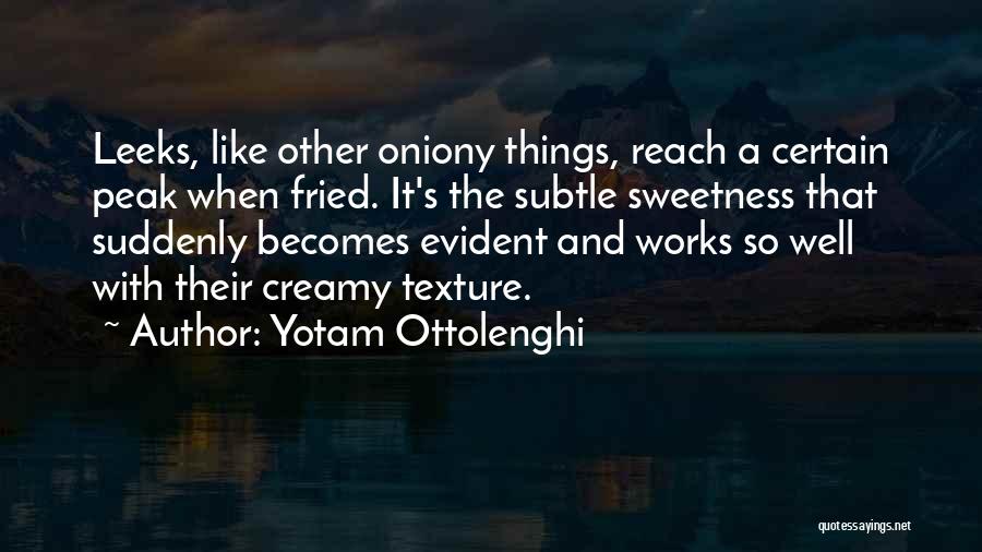 Subtle Quotes By Yotam Ottolenghi