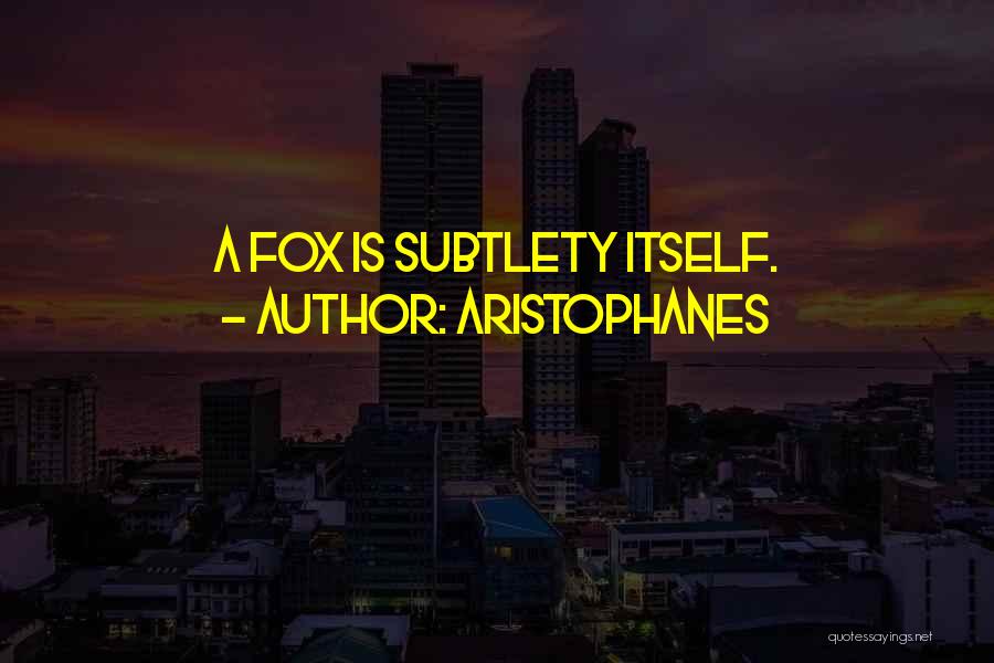 Subtlety Quotes By Aristophanes