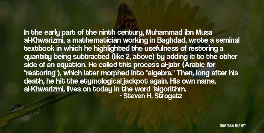 Subtracted Quotes By Steven H. Strogatz Subtracted Quotes By Steven H. Strogatz