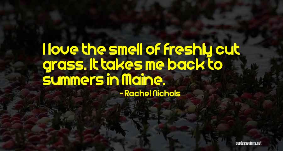 Subtropics Quotes By Rachel Nichols
