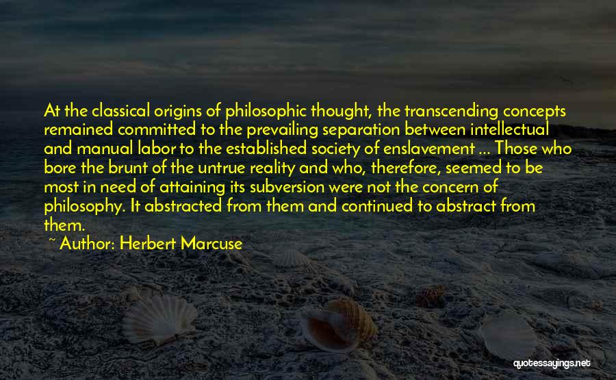 Subversion Quotes By Herbert Marcuse