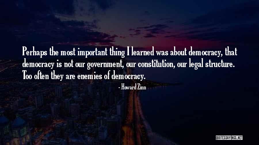 Subversion Quotes By Howard Zinn