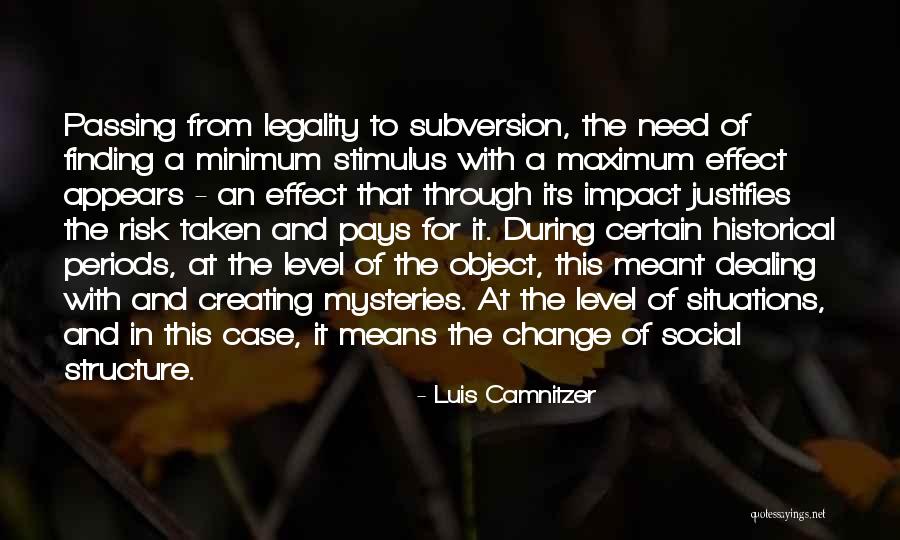 Subversion Quotes By Luis Camnitzer