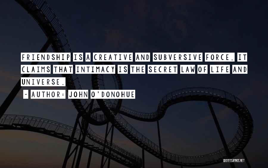 Subversive Quotes By John O'Donohue