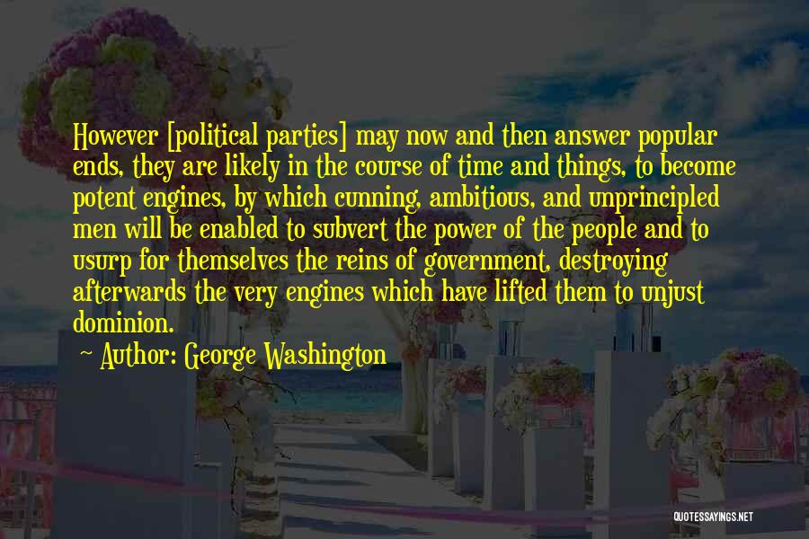 Subvert Quotes By George Washington
